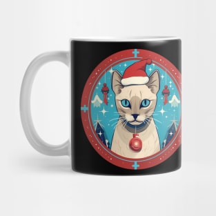 Tonkinese Cat Xmas, Love Cats Mug